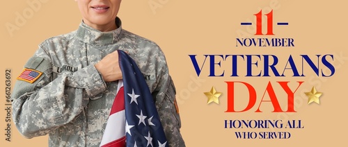 Banner for American Veteran...