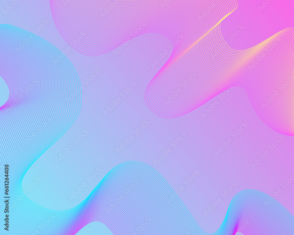 Obraz premium abstract background with fluid shapes