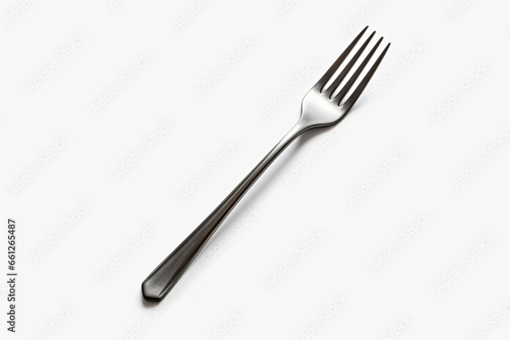 A fork isolated on a white background A fork isolated on a white background