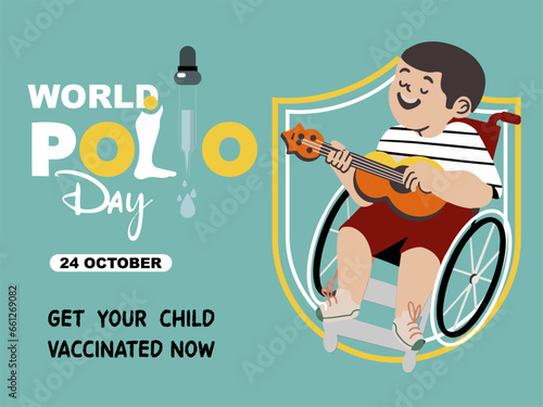 World Polio Day is an annual observance dedicated to raising awareness about the ongoing efforts to eradicate polio globally and to emphasize the importance of vaccination in preventing this disease.