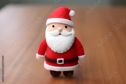 Cute Christmas felt santa