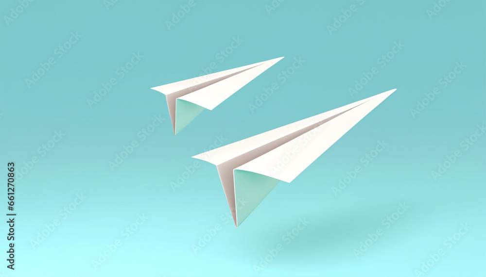 paper airplane flying paper airplane flying