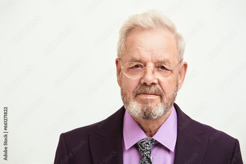 handsome old man handsome old man