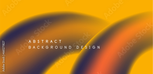 Abstract vector backdrop with fluid, geometric elements. Harmonious blend of form and color, evoking dynamic and captivating visual landscape for wallpaper, banner, background, landing page