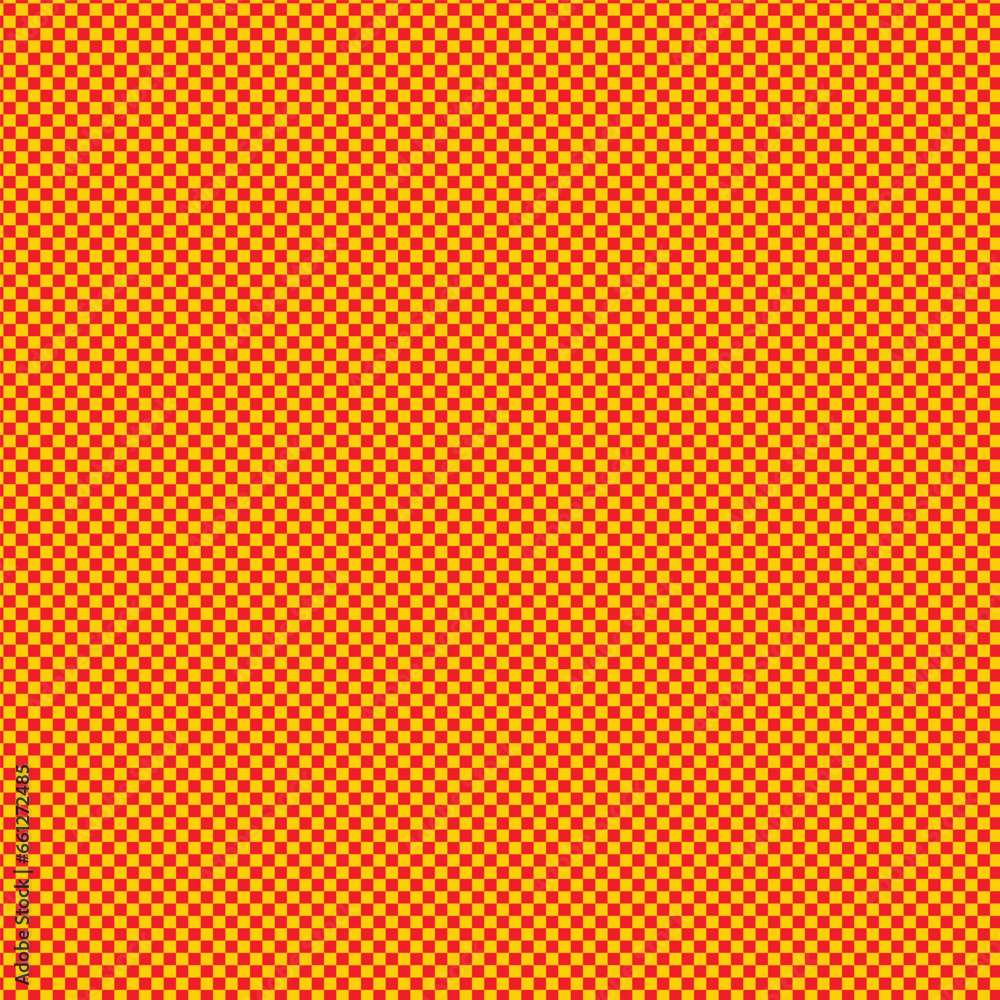 abstract seamless red yellow check pattern. abstract seamless red yellow check pattern.