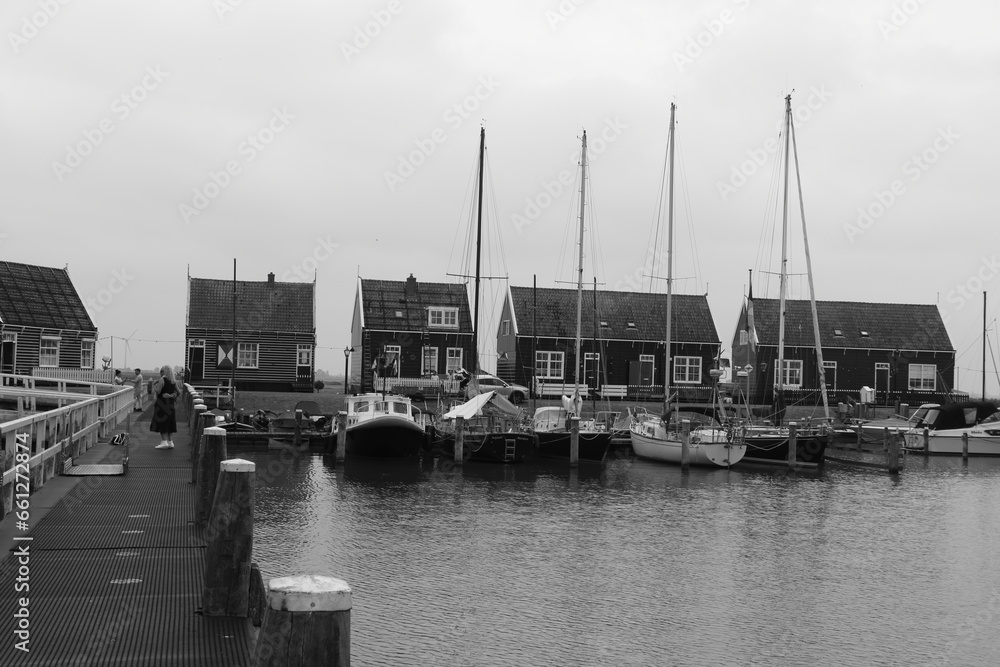 La tranquilidad de los puertos de Volendam