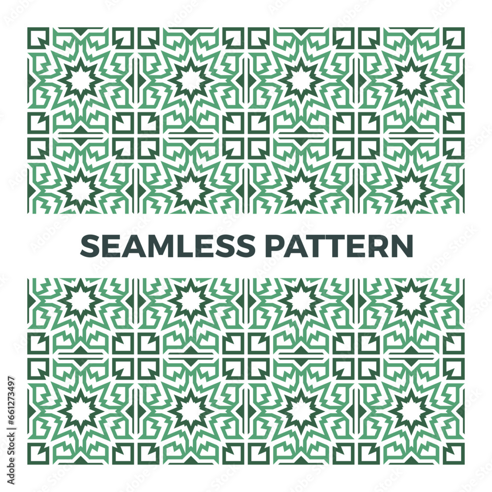 Fototapeta premium Seamless geometric patterns illustration design