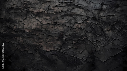 Black Background with Grunge Texture Details