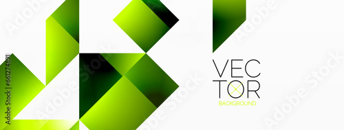 Minimalist elegance - lines, squares, triangles converge on white. Geometry essence showcased in serene harmony. Harmonizing essential shapes on a pristine backdrop