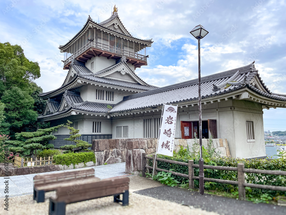 Obraz premium 岩崎城