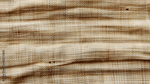Rustic Elegance: Detailed Woven Fabric Texture Background with a Mesh Pattern