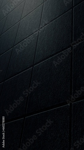 concrete panel black background