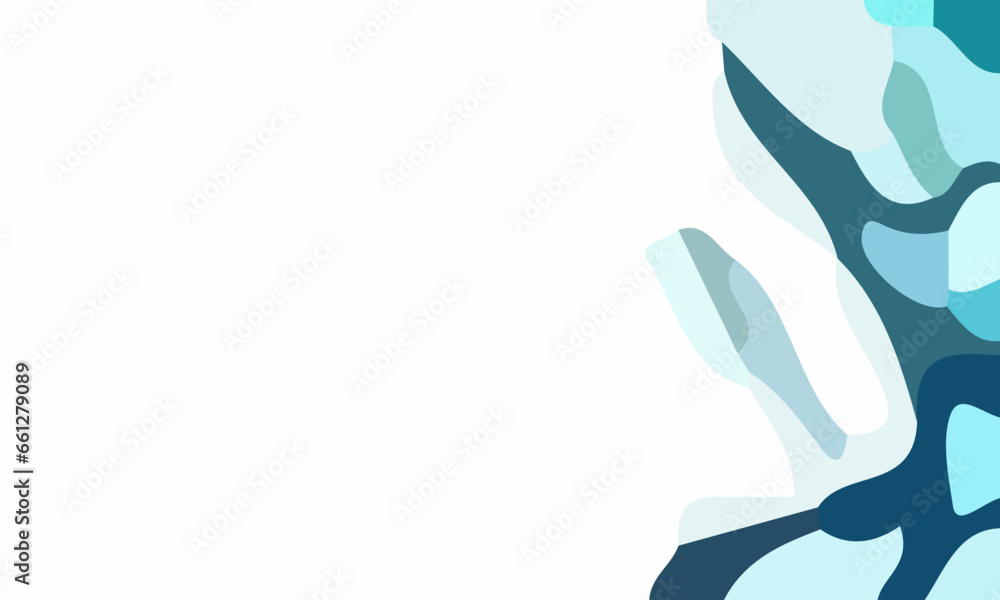 Aesthetic aqua abstract background with copy space area. Suitable for poster and banner Aesthetic aqua abstract background with copy space area. Suitable for poster and banner
