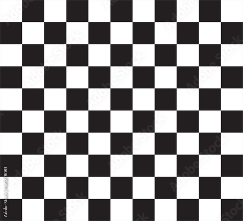 black and white chess board background
