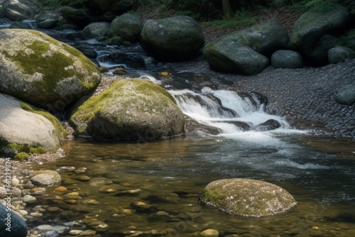  Enchanting Forest Cascade  Serene Waterfall in the Wildern