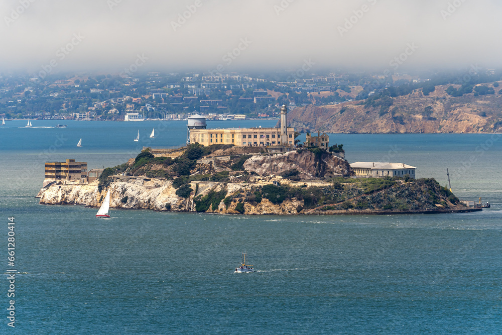 Alcatraz Island in San Francisco, California