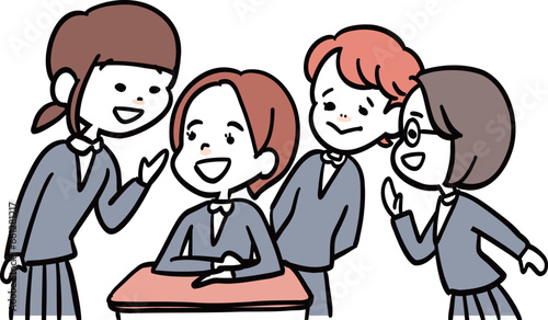 学生のクラスメイト