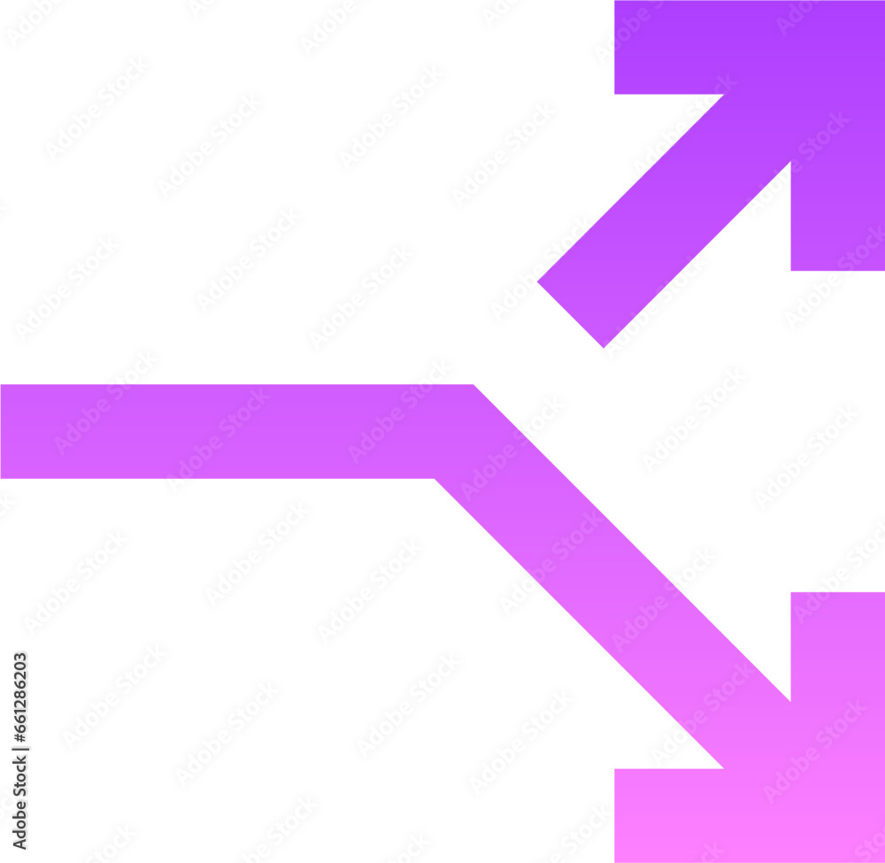 Arrow 16 Line Gradient Icon pictogram symbol visual illustration Arrow 16 Line Gradient Icon pictogram symbol visual illustration