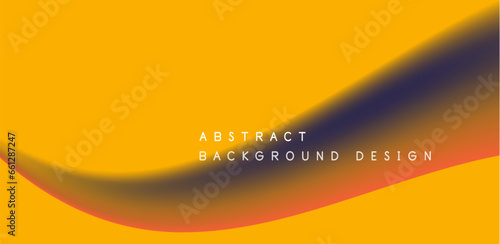 Abstract vector backdrop with fluid, geometric elements. Harmonious blend of form and color, evoking dynamic and captivating visual landscape for wallpaper, banner, background, landing page