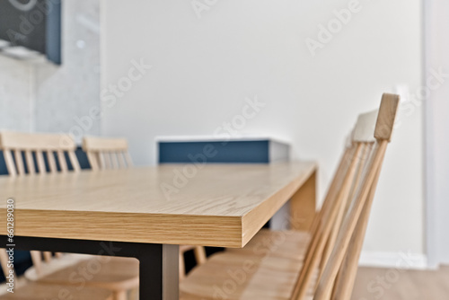 If the edge of the table is cut at 90 degrees, you could get hurt if you make a mistake