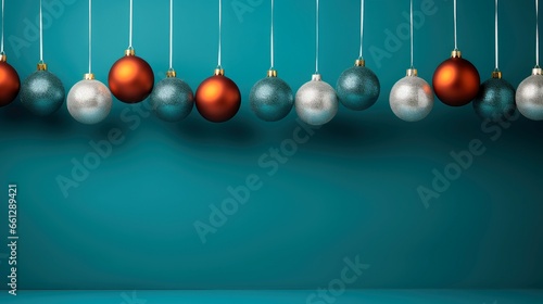 Happy New Year, New Year holidays background,decor on christmas background