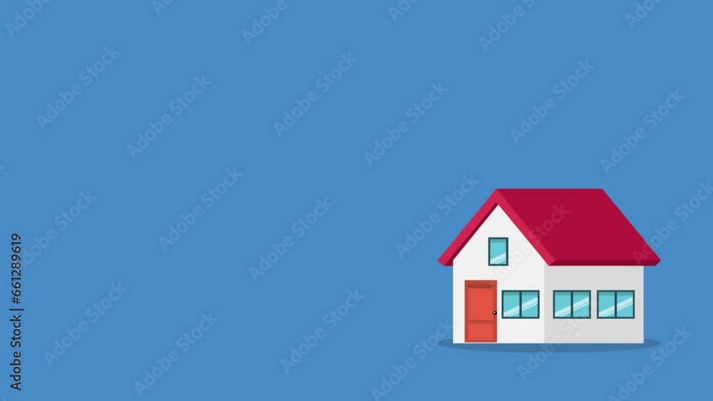 House mortgage. House with debt, home loan. House mortgage. House with debt, home loan.