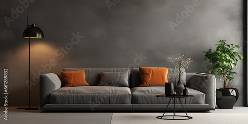 Modern interior design of living room with sofa,Contemporary Living Room Design with Stylish Sof 