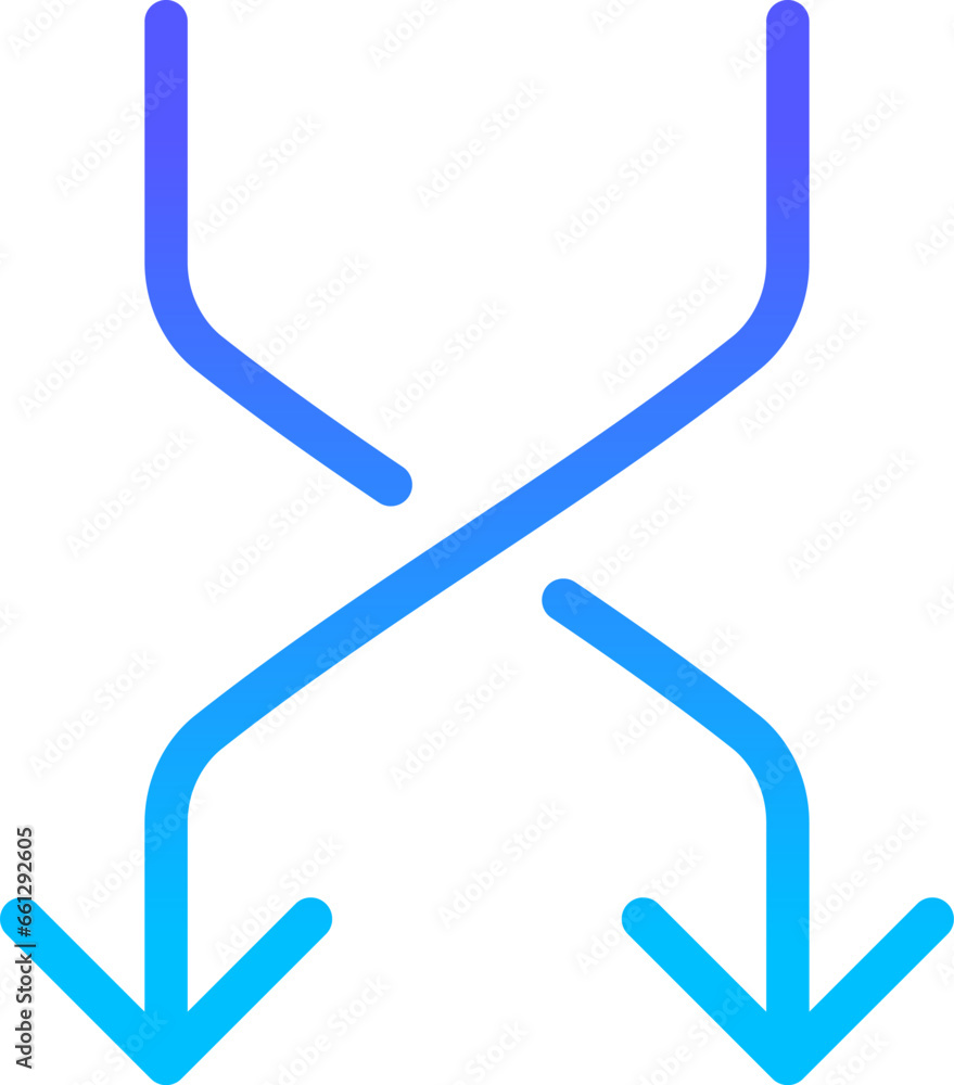 Arrow 10 Line Gradient Icon pictogram symbol visual illustration Arrow 10 Line Gradient Icon pictogram symbol visual illustration