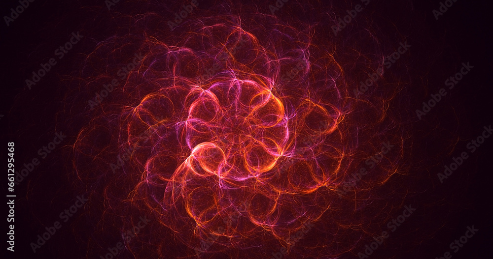 3D manual rendering abstract circle light background 3D manual rendering abstract circle light background