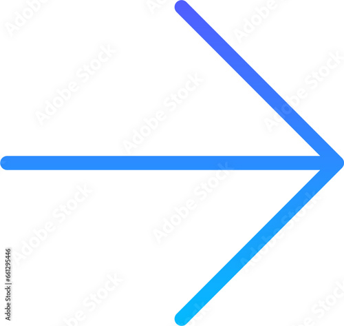 Free Download Arrow 85 Line Gradient Icon pictogram symbol visual illustration - GFXLoad