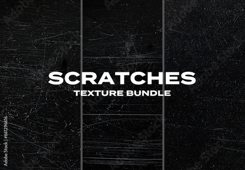 Scratches Overlay Texture Bundle Pack