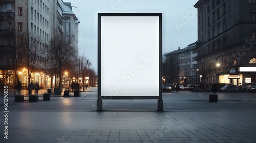 Wallpaper Mural Blank white billboard Torontodigital.ca