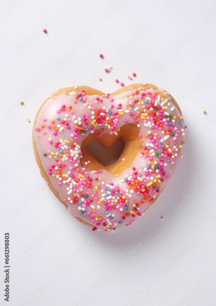 heart shaped sweet donuts with pink glaze and sprinkles, baking, dessert, cafe, delicious food, strawberry donut, bun, sweetness, background, photography, valentine, love, gift, romance, date, symbol heart shaped sweet donuts with pink glaze and sprinkles, baking, dessert, cafe, delicious food, strawberry donut, bun, sweetness, background, photography, valentine, love, gift, romance, date, symbol