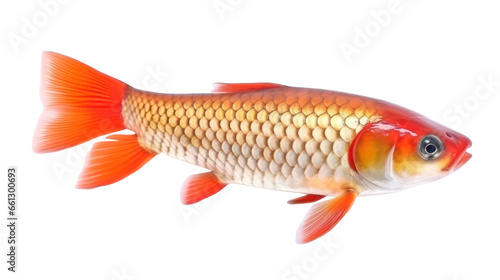 Arowana fish isolated on transparent background,transparency 