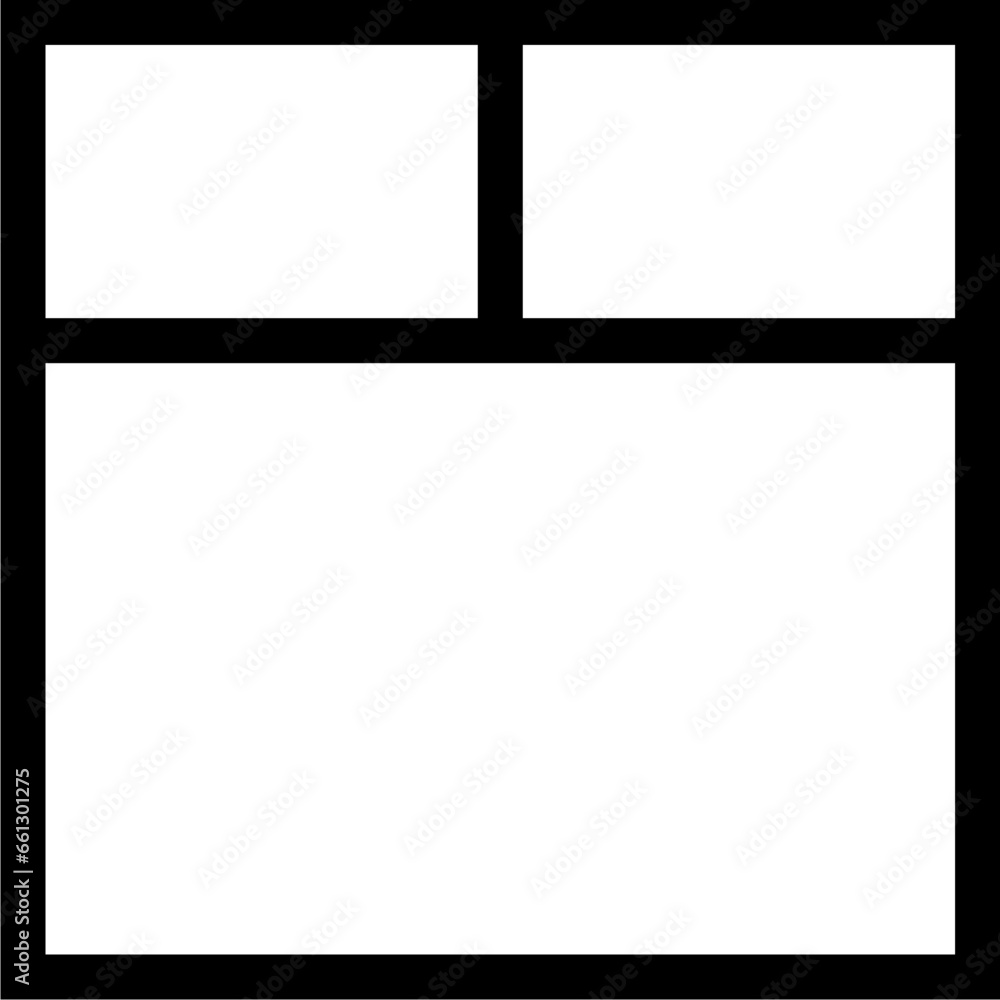 Layout 14 Line Icon pictogram symbol visual illustration Layout 14 Line Icon pictogram symbol visual illustration