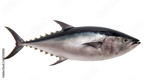 Bluefin tuna isolated on transparent background,Transparency 