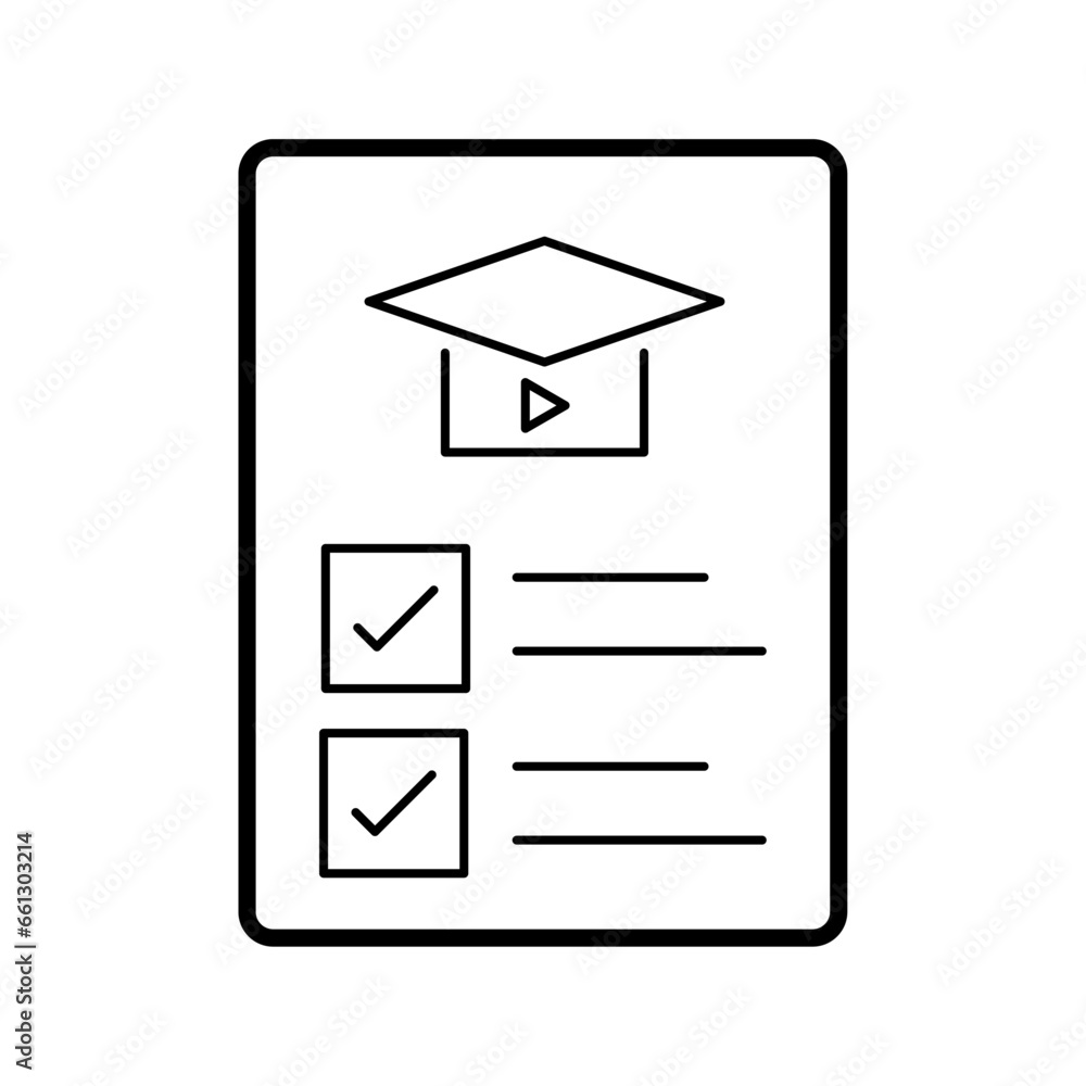 E-learning Black and White icon set. Online education Elements Outline editable icon set. Thin line icons set. Smart Learning. Online tuition, e-learning, video courses, Graduation, Education Modern. E-learning Black and White icon set. Online education Elements Outline editable icon set. Thin line icons set. Smart Learning. Online tuition, e-learning, video courses, Graduation, Education Modern.