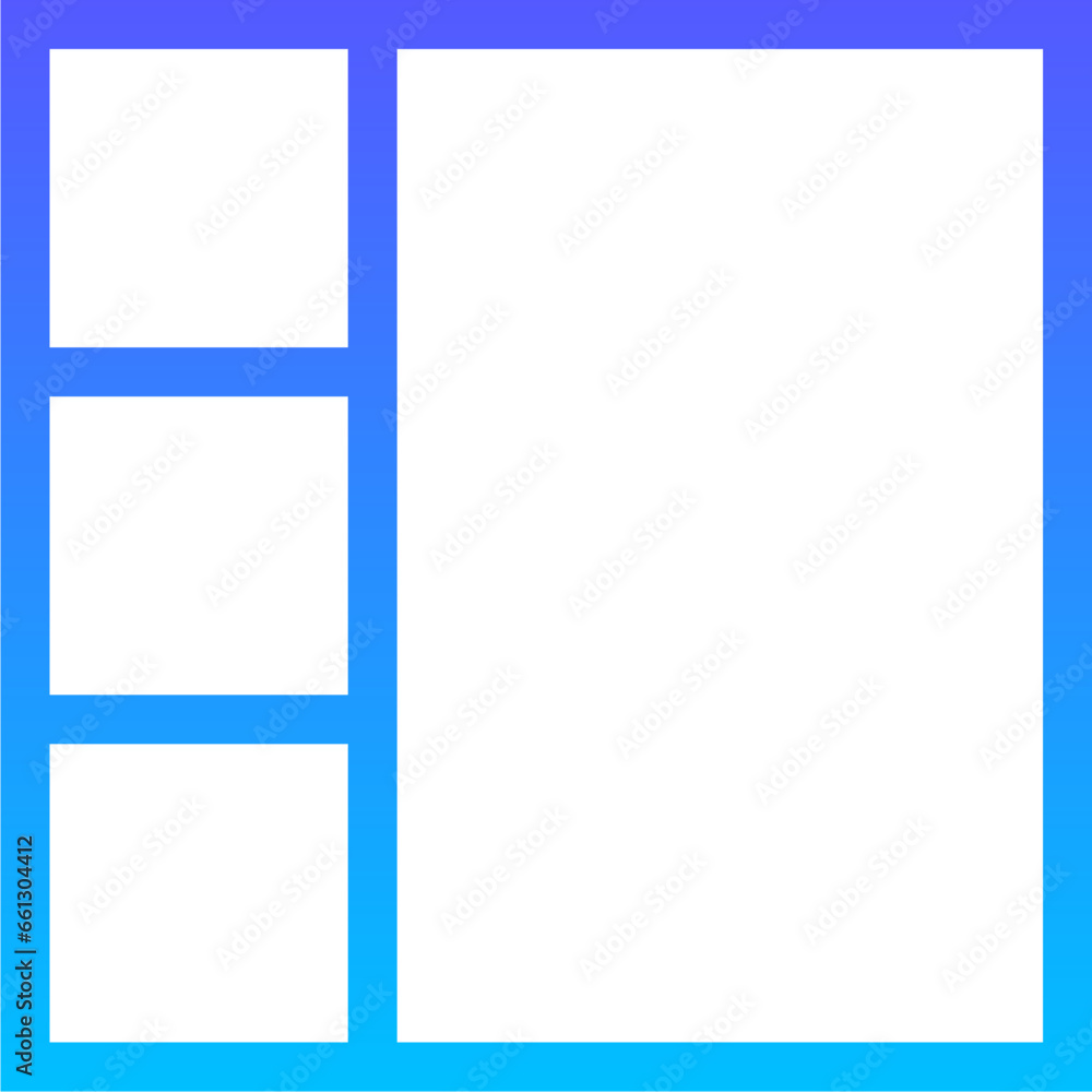 Layout 27 Line Gradient Icon pictogram symbol visual illustration Layout 27 Line Gradient Icon pictogram symbol visual illustration