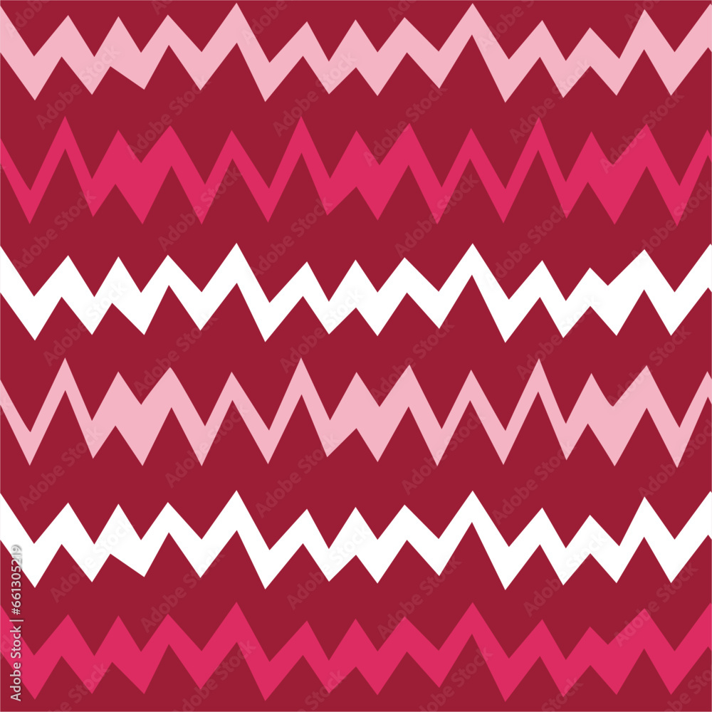 Seamless pattern with hand drawn irregular zigzag lines. Seamless pattern with hand drawn irregular zigzag lines.