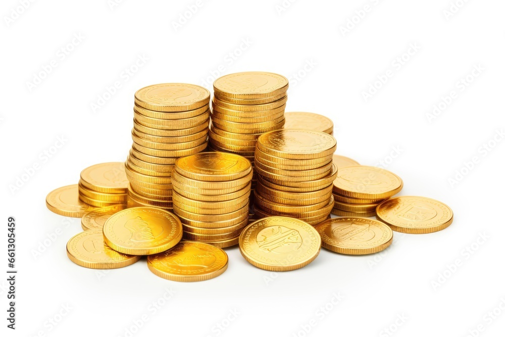 stack of gold coins stack of gold coins