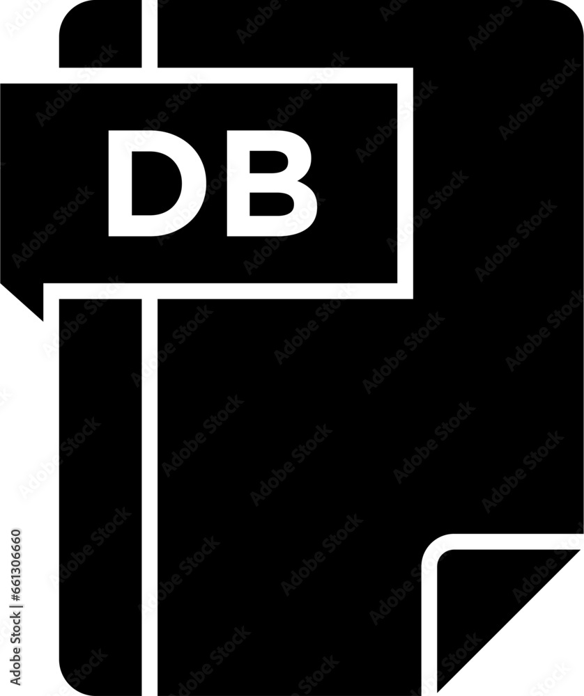 DB Line Gradient Icon pictogram symbol visual illustration DB Line Gradient Icon pictogram symbol visual illustration