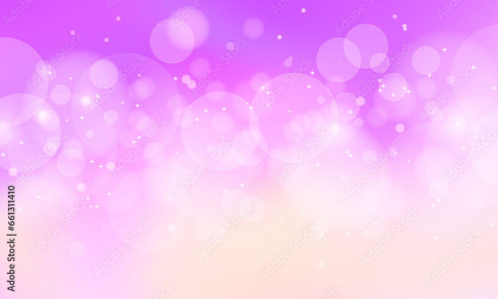 8 Vector gradient background with bokeh effect