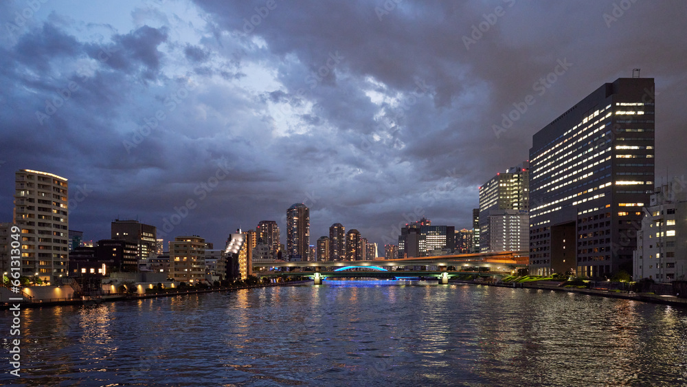 Fototapeta premium 隅田川橋巡り 清洲橋