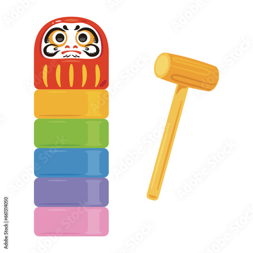 達磨落とし