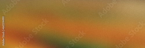 green orange , color gradient rough abstract background shine bright light and glow template empty space , grainy noise grungy texture