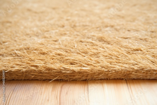 a close-up image of a wood wool board