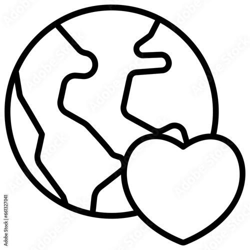 Outline Love icon