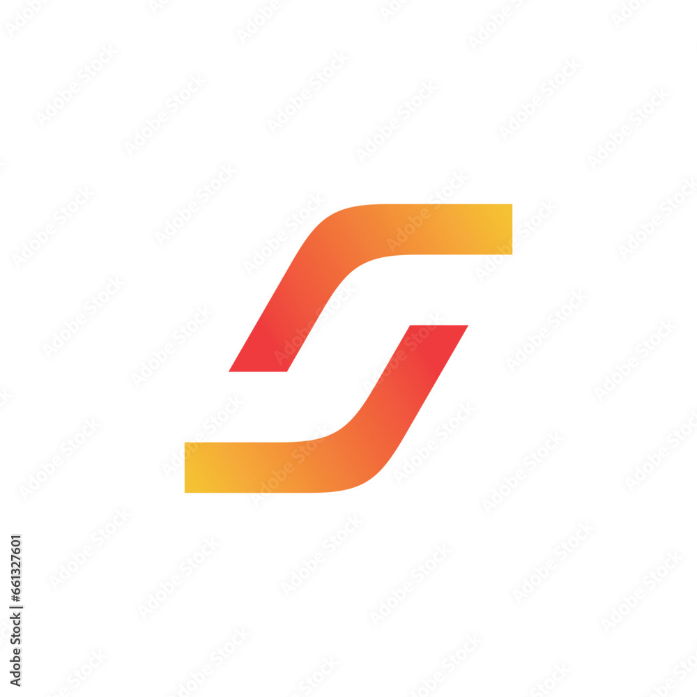 Letter S design element vector icon with creative modern concept Letter S design element vector icon with creative modern concept