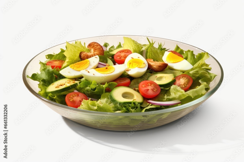 fresh vegetable salad in a bowl fresh vegetable salad in a bowl