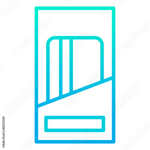 Outline gradient Payment Icon
